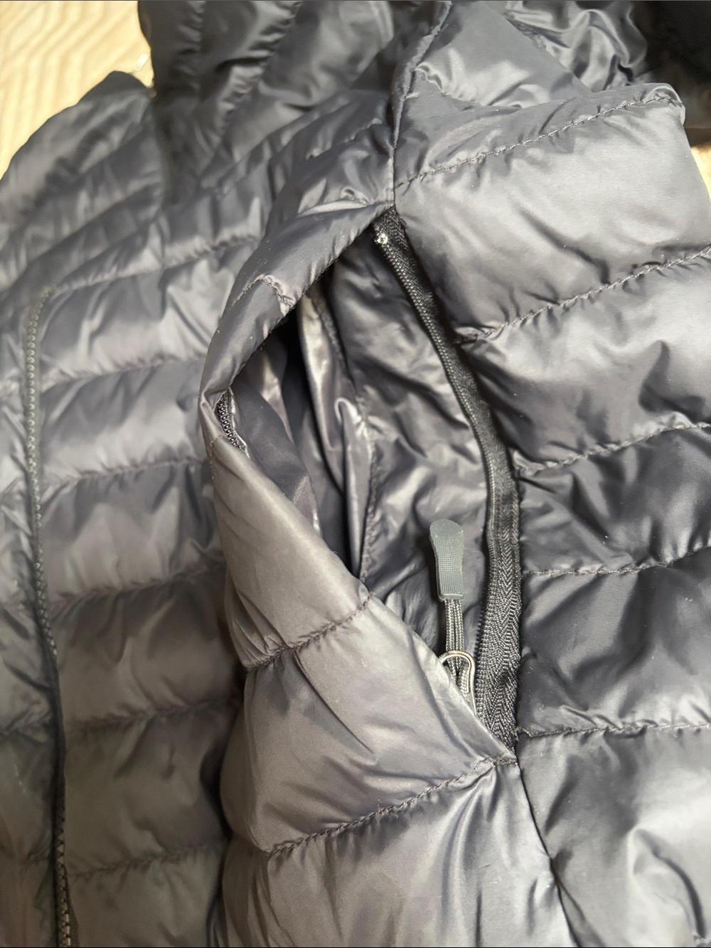 32 Degrees Men's Black Bomber - Picture 4 of 5